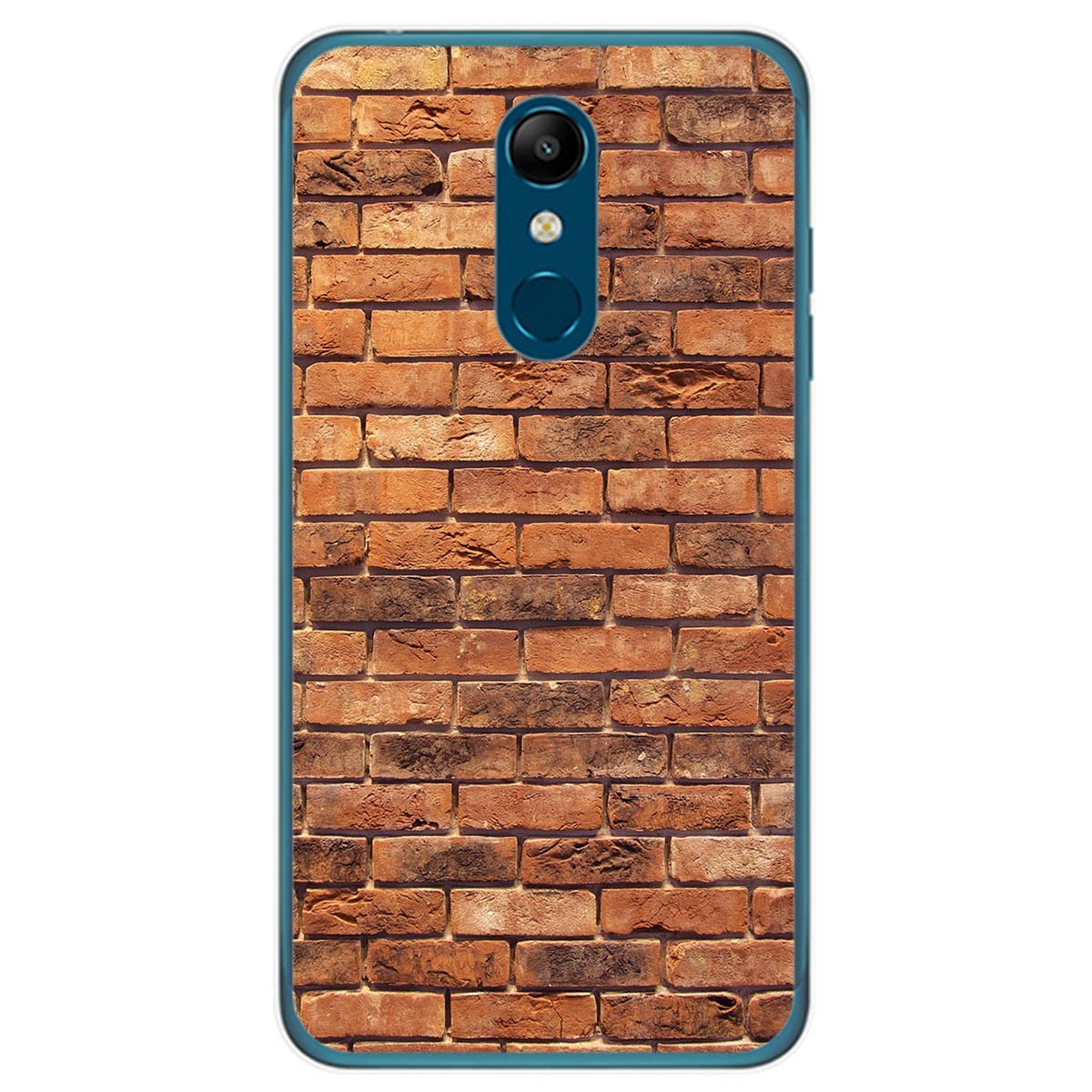 Funda Gel Tpu para Lg K11 diseño Ladrillo 04 Dibujos