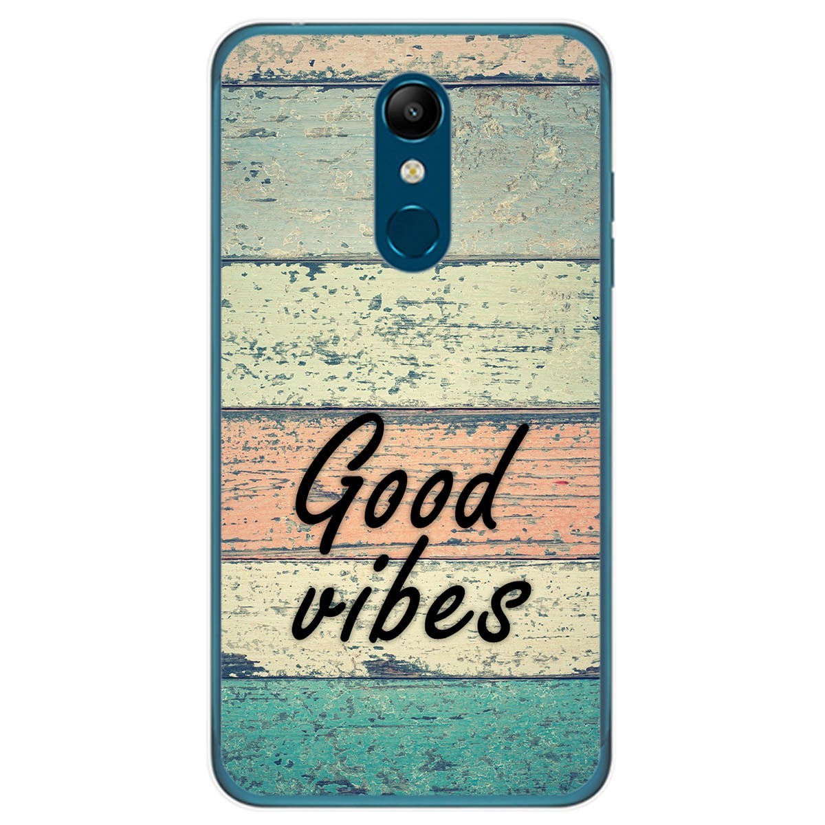 Funda Gel Tpu para Lg K11 diseño Madera 01 Dibujos