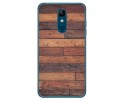 Funda Gel Tpu para Lg K11 diseño Madera 03 Dibujos
