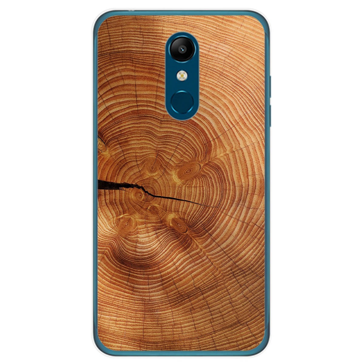 Funda Gel Tpu para Lg K11 diseño Madera 04 Dibujos