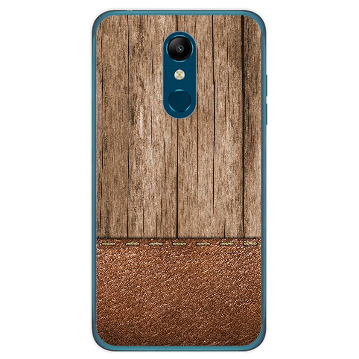 Funda Gel Tpu para Lg K11 diseño Madera 09 Dibujos
