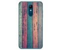 Funda Gel Tpu para Lg K11 diseño Madera 10 Dibujos
