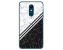 Funda Gel Tpu para Lg K11 diseño Mármol 01 Dibujos