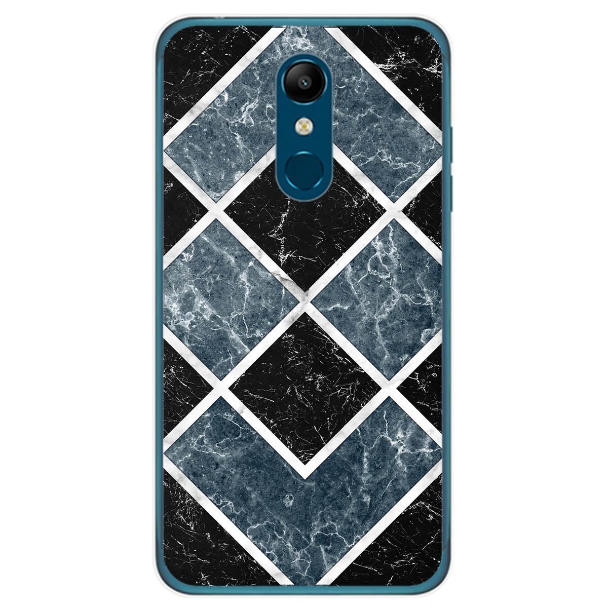Funda Gel Tpu para Lg K11 diseño Mármol 06 Dibujos