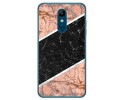 Funda Gel Tpu para Lg K11 diseño Mármol 07 Dibujos