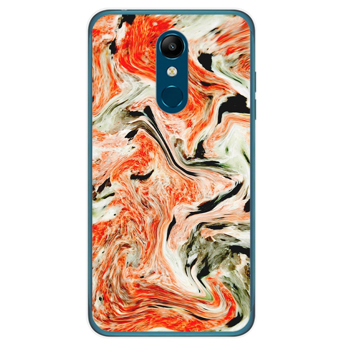 Funda Gel Tpu para Lg K11 diseño Mármol 12 Dibujos