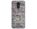 Funda Gel Tpu para Lg Q7 diseño Ladrillo 02 Dibujos