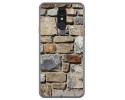 Funda Gel Tpu para Lg Q7 diseño Ladrillo 03 Dibujos