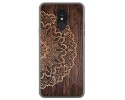 Funda Gel Tpu para Lg Q7 diseño Madera 06 Dibujos