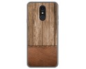 Funda Gel Tpu para Lg Q7 diseño Madera 09 Dibujos