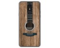 Funda Gel Tpu para Lg Q7 diseño Madera 11 Dibujos