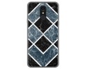 Funda Gel Tpu para Lg Q7 diseño Mármol 06 Dibujos