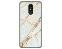 Funda Gel Tpu para Lg Q7 diseño Mármol 13 Dibujos