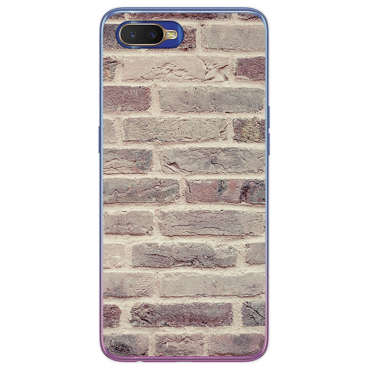 Funda Gel Tpu para Oppo RX17 Neo diseño Ladrillo 01 Dibujos