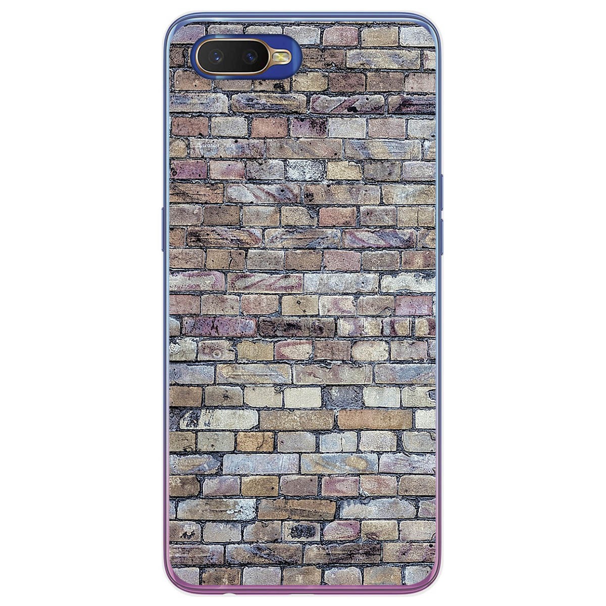 Funda Gel Tpu para Oppo RX17 Neo diseño Ladrillo 02 Dibujos