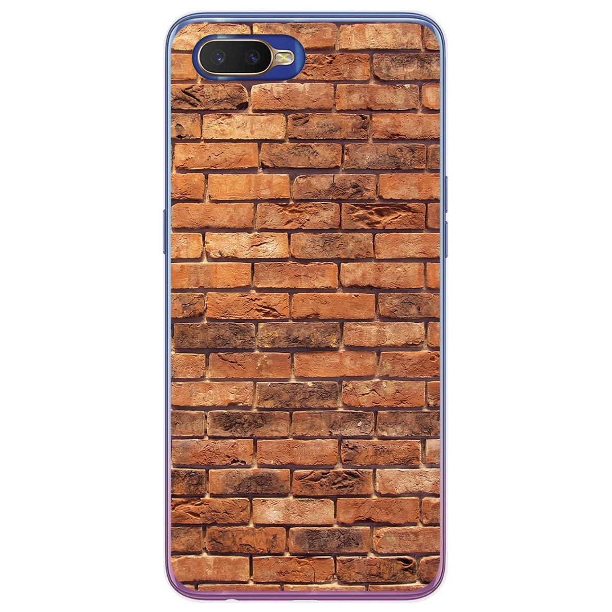 Funda Gel Tpu para Oppo RX17 Neo diseño Ladrillo 04 Dibujos
