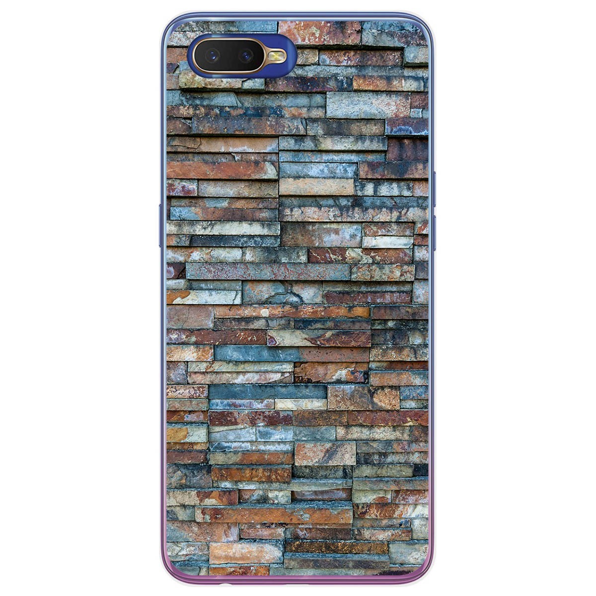 Funda Gel Tpu para Oppo RX17 Neo diseño Ladrillo 05 Dibujos