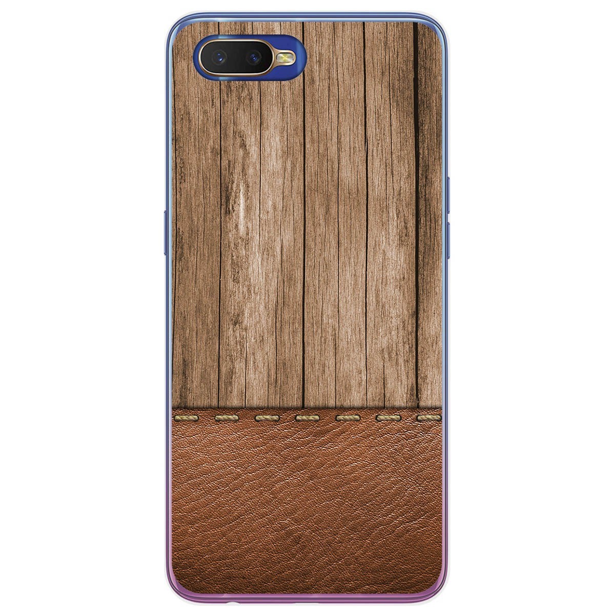 Funda Gel Tpu para Oppo RX17 Neo diseño Madera 09 Dibujos