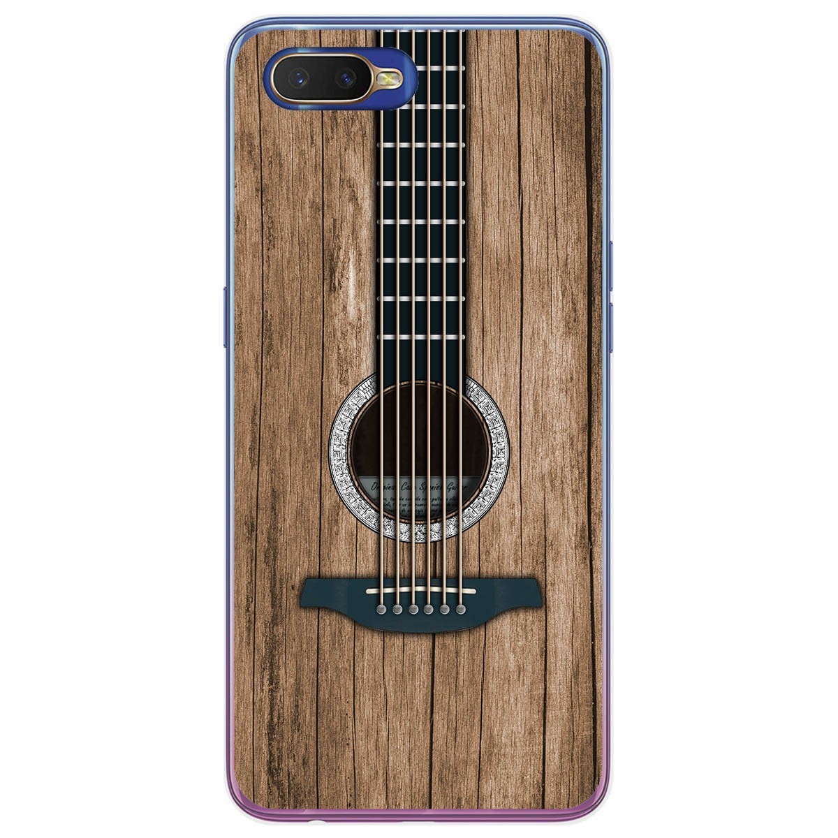 Funda Gel Tpu para Oppo RX17 Neo diseño Madera 11 Dibujos
