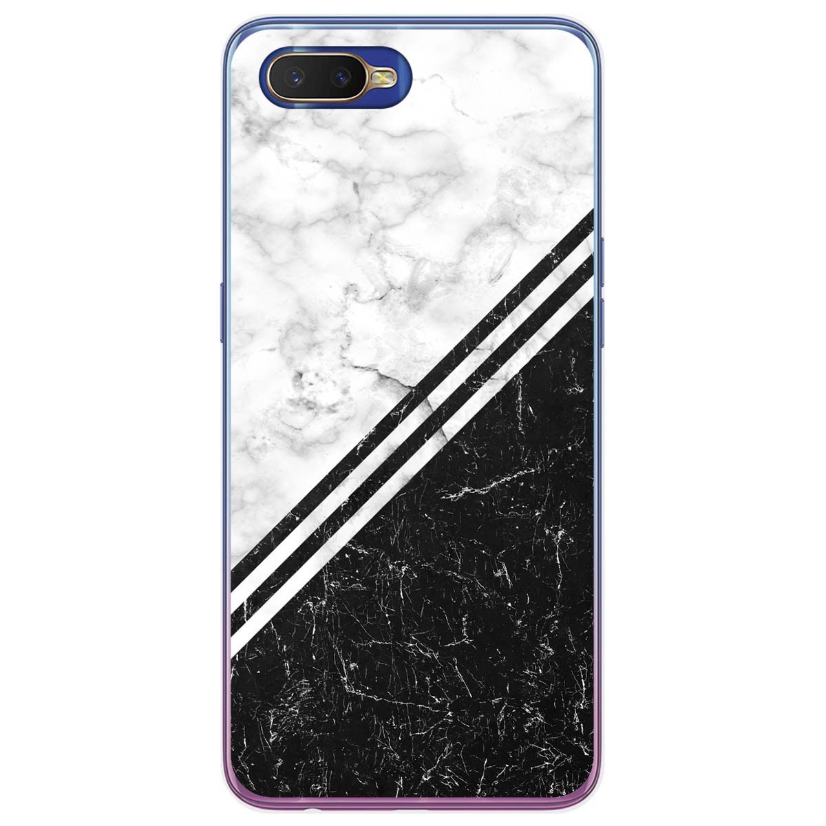 Funda Gel Tpu para Oppo RX17 Neo diseño Mármol 01 Dibujos