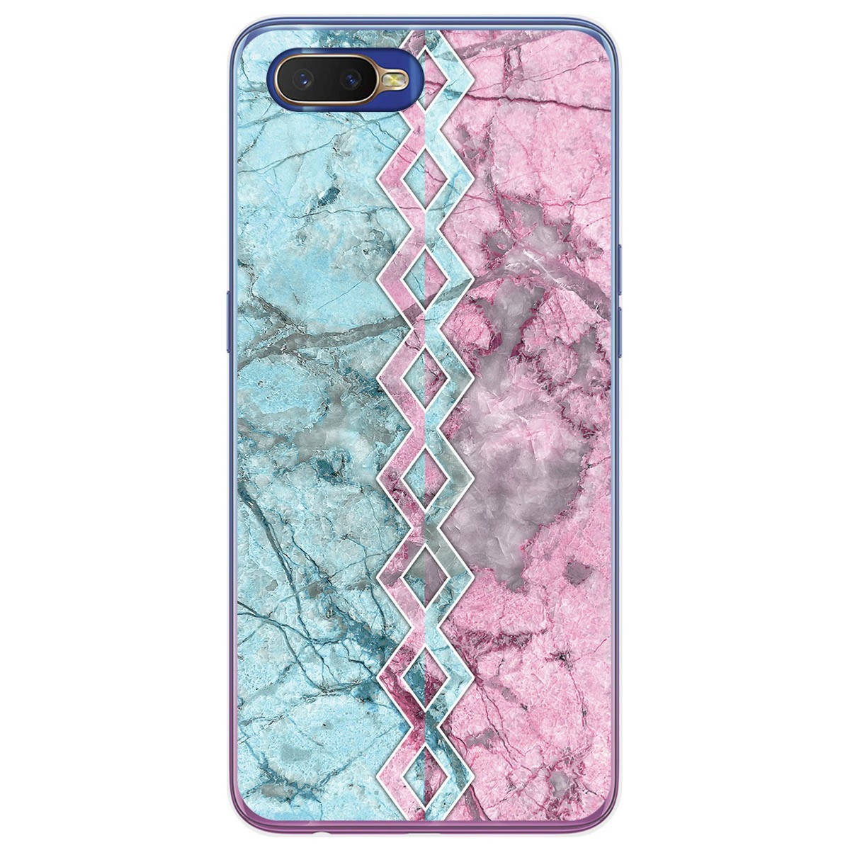 Funda Gel Tpu para Oppo RX17 Neo diseño Mármol 08 Dibujos