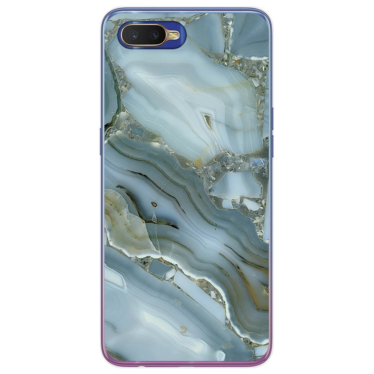 Funda Gel Tpu para Oppo RX17 Neo diseño Mármol 09 Dibujos
