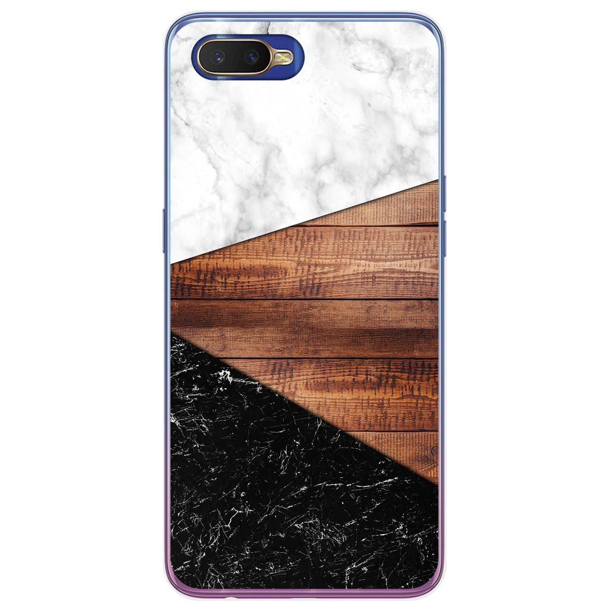 Funda Gel Tpu para Oppo RX17 Neo diseño Mármol 11 Dibujos