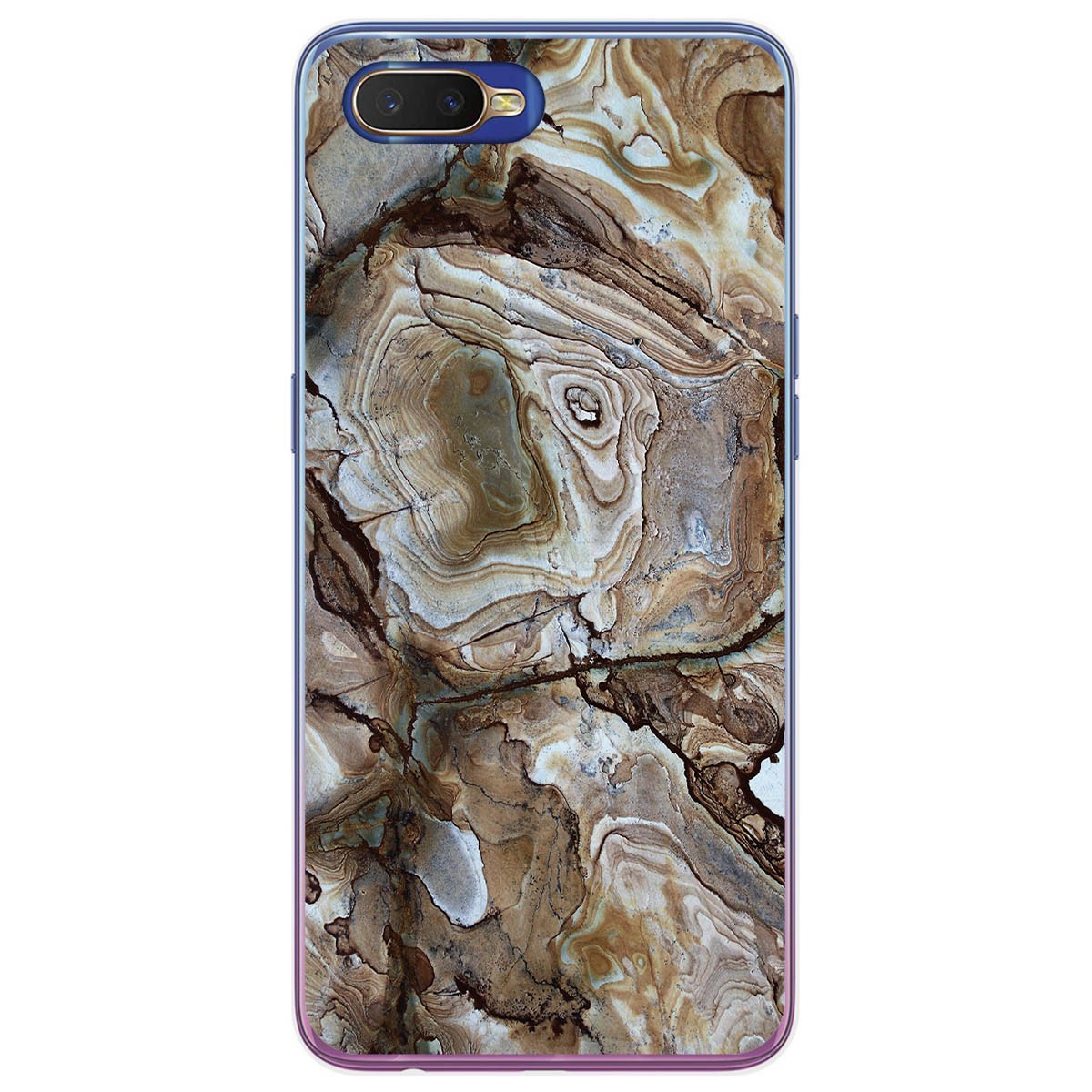 Funda Gel Tpu para Oppo RX17 Neo diseño Mármol 14 Dibujos