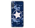 Funda Gel Tpu para Samsung Galaxy A7 (2018) diseño Camuflaje 03 Dibujos
