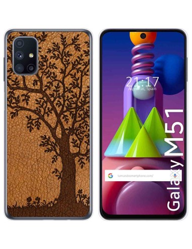 Funda Gel Tpu para Samsung Galaxy A7 (2018) diseño Madera 05 Dibujos