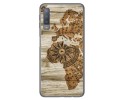 Funda Gel Tpu para Samsung Galaxy A7 (2018) diseño Madera 07 Dibujos
