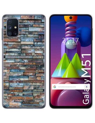 Funda Gel Tpu para Samsung Galaxy A7 (2018) diseño Madera 10 Dibujos