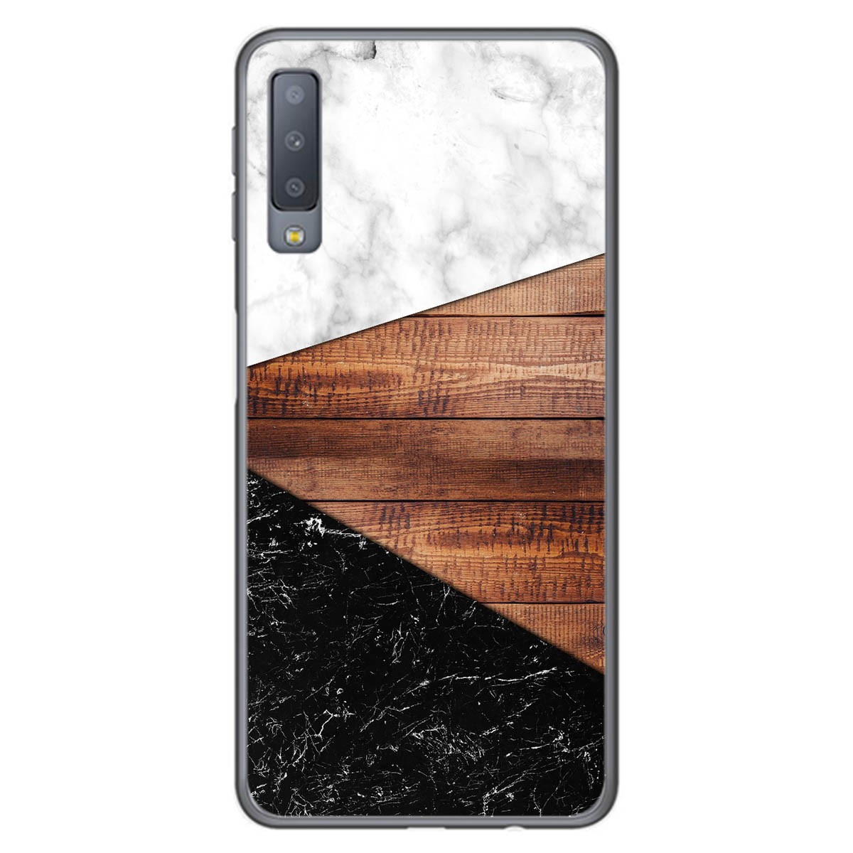 Funda Gel Tpu para Samsung Galaxy A7 (2018) diseño Mármol 11 Dibujos