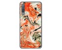 Funda Gel Tpu para Samsung Galaxy A7 (2018) diseño Mármol 12 Dibujos