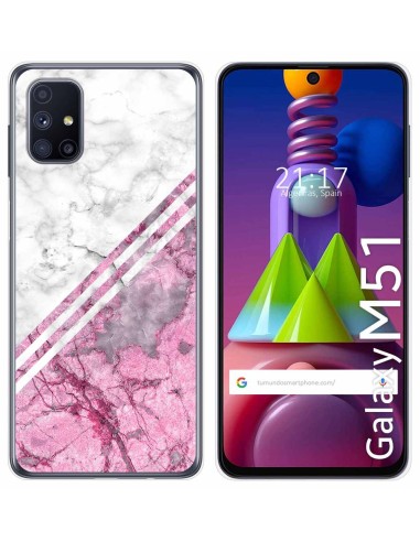 Funda Gel Tpu para Samsung Galaxy A7 (2018) diseño Mármol 13 Dibujos