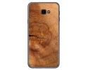 Funda Gel Tpu para Samsung Galaxy J4+ Plus diseño Madera 04 Dibujos