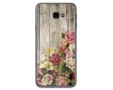 Funda Gel Tpu para Samsung Galaxy J4+ Plus diseño Madera 08 Dibujos