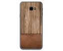 Funda Gel Tpu para Samsung Galaxy J4+ Plus diseño Madera 09 Dibujos