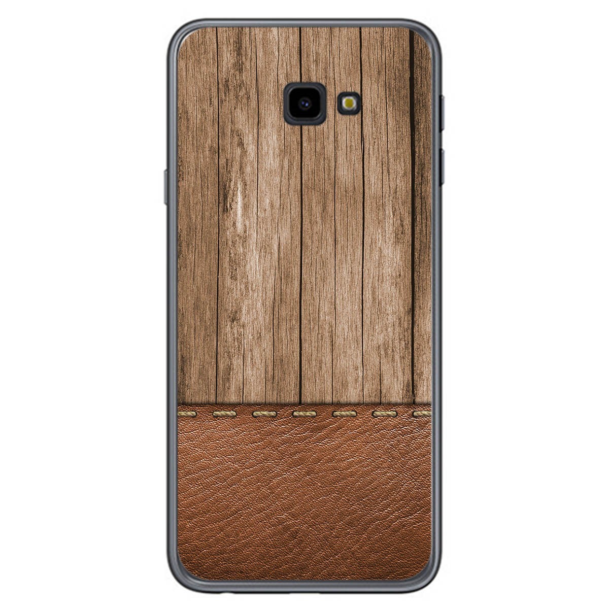 Funda Gel Tpu para Samsung Galaxy J4+ Plus diseño Madera 09 Dibujos