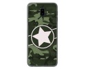 Funda Gel Tpu para Samsung Galaxy J6+ Plus diseño Camuflaje 01 Dibujos