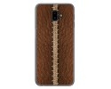 Funda Gel Tpu para Samsung Galaxy J6+ Plus diseño Cuero 01 Dibujos
