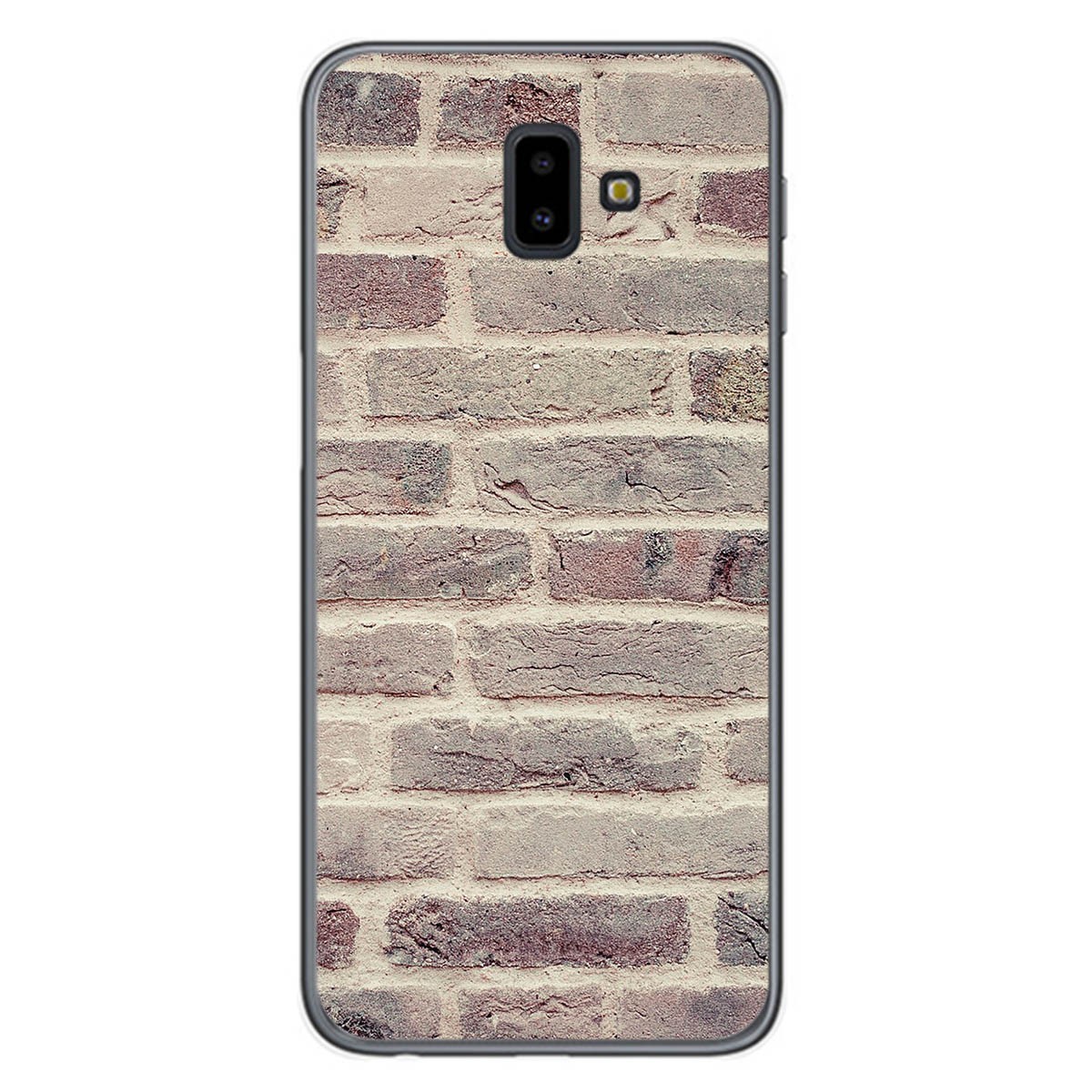 Funda Gel Tpu para Samsung Galaxy J6+ Plus diseño Ladrillo 01 Dibujos