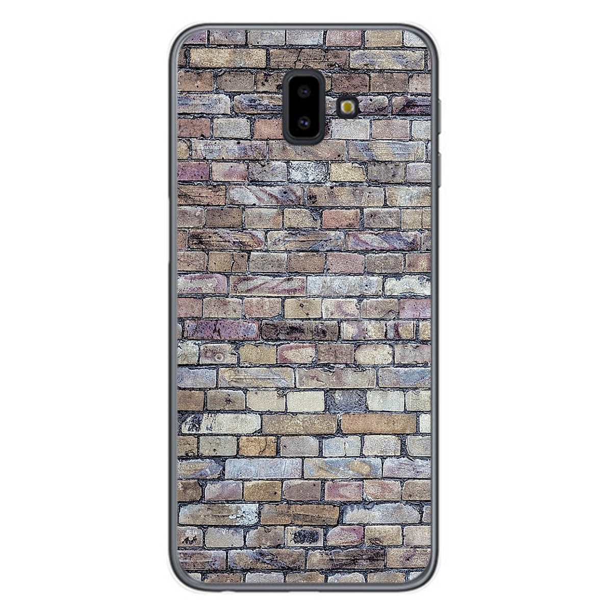Funda Gel Tpu para Samsung Galaxy J6+ Plus diseño Ladrillo 02 Dibujos