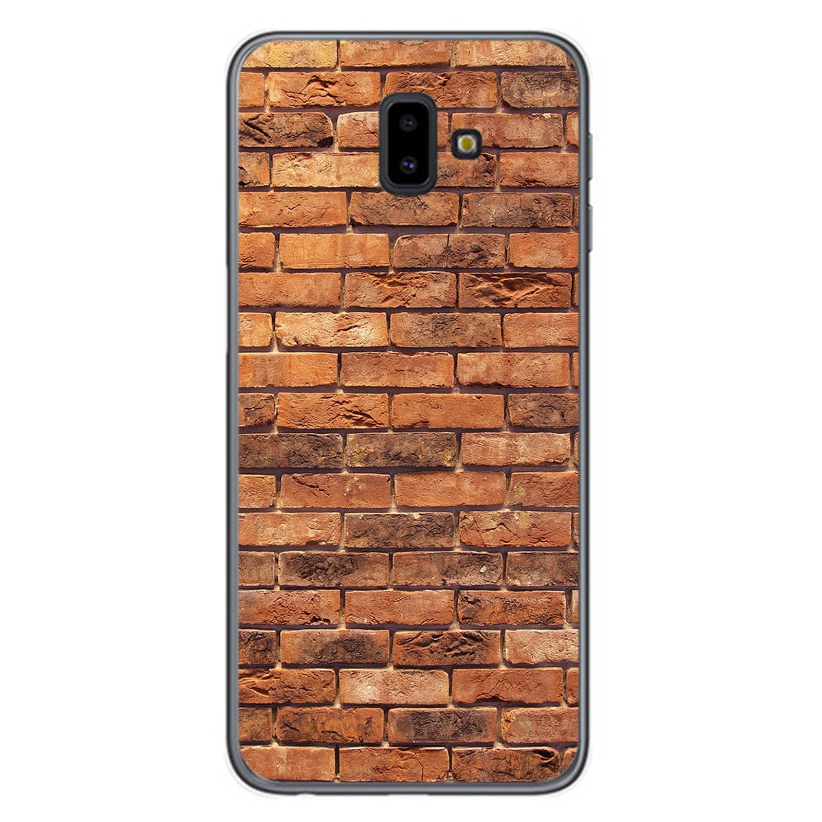 Funda Gel Tpu para Samsung Galaxy J6+ Plus diseño Ladrillo 04 Dibujos