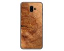 Funda Gel Tpu para Samsung Galaxy J6+ Plus diseño Madera 04 Dibujos