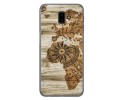 Funda Gel Tpu para Samsung Galaxy J6+ Plus diseño Madera 07 Dibujos