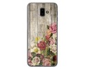 Funda Gel Tpu para Samsung Galaxy J6+ Plus diseño Madera 08 Dibujos