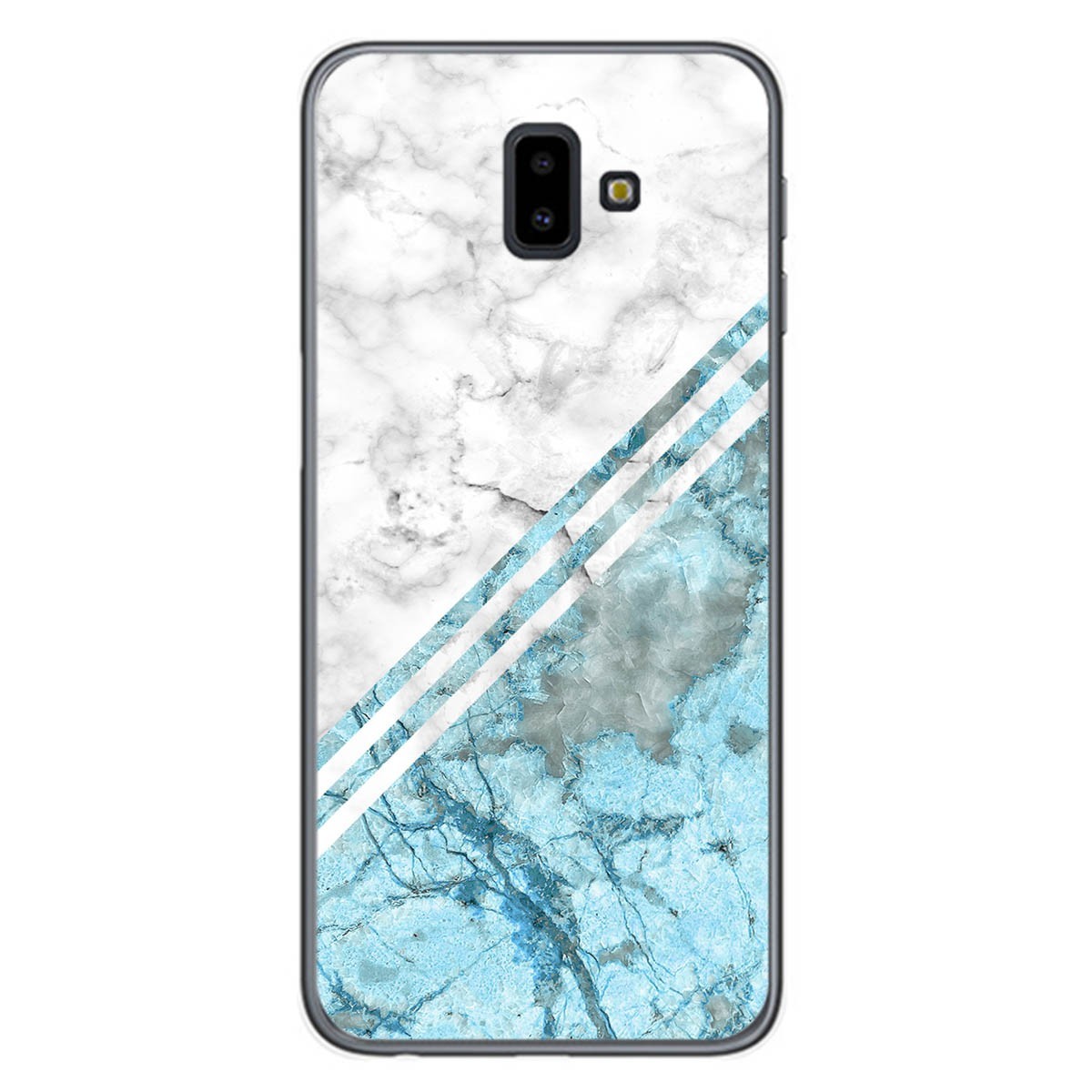 Funda Gel Tpu para Samsung Galaxy J6+ Plus diseño Mármol 02 Dibujos
