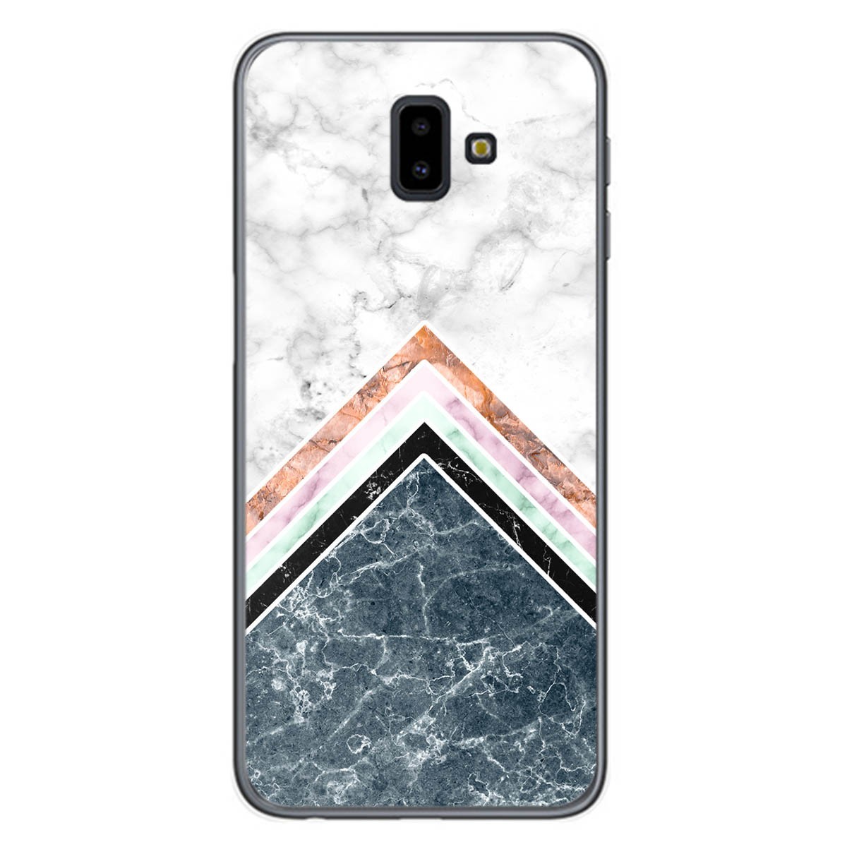 Funda Gel Tpu para Samsung Galaxy J6+ Plus diseño Mármol 05 Dibujos