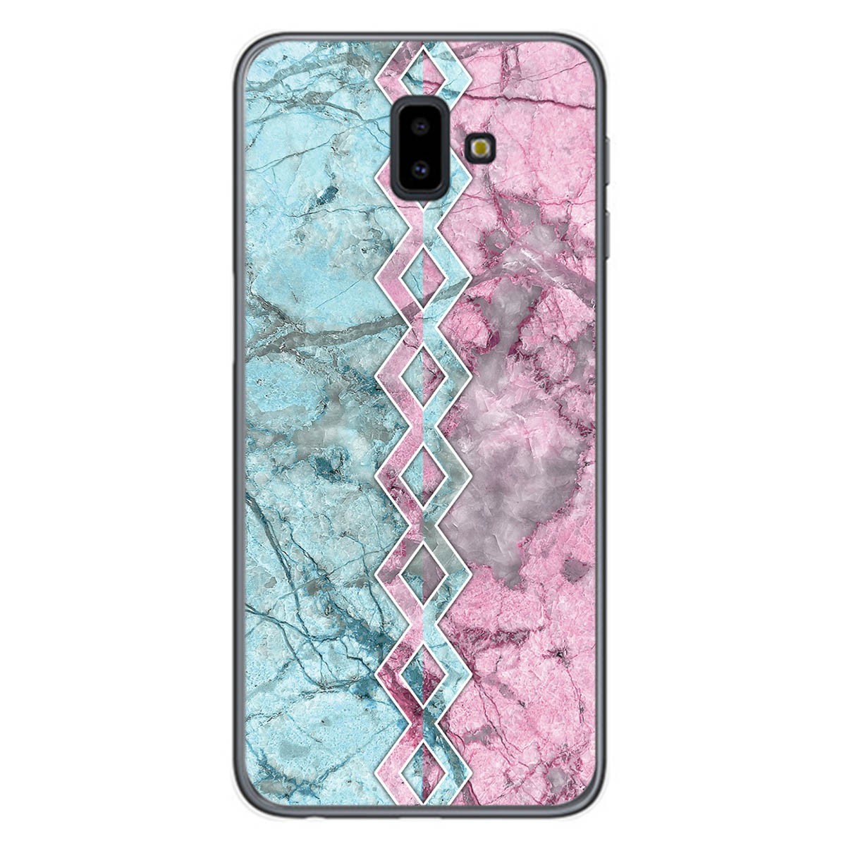 Funda Gel Tpu para Samsung Galaxy J6+ Plus diseño Mármol 08 Dibujos